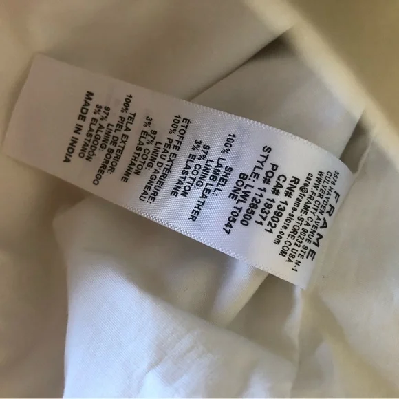 Frame Nina Puff Sleeve Leather Mini Dress (Size Medium) NWT - Picture 9 of 15